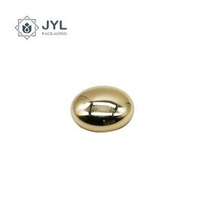 Quality Unspill Round Golden Metal Perfume Cap Ultralight Multifunctional wholesale