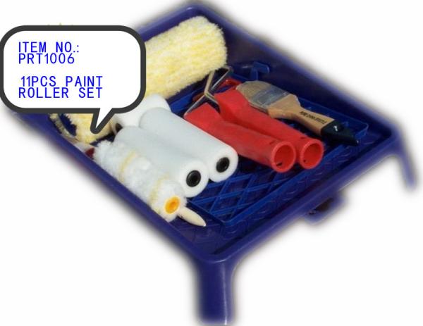 11pcs Paint Rollers Covers Durable Coating Roller Brush Wall Painting Tools