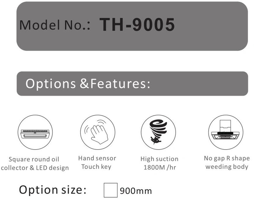 Cooking Appliances Stainless Steel Wall Mount Range Hood 30 Inches