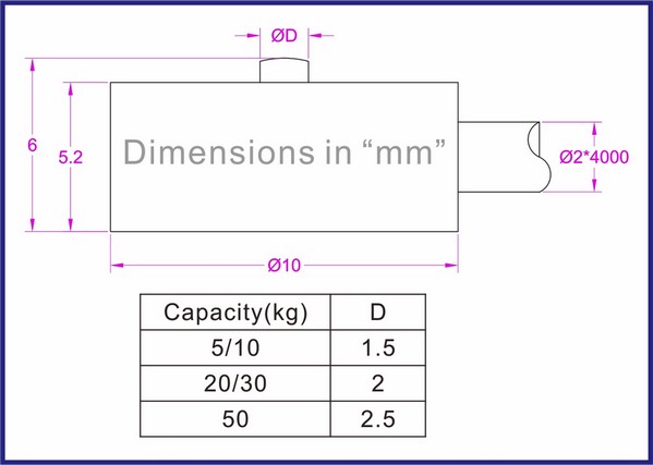 miniature button load cell 5kg 10kg 20kg 30kg 50kg