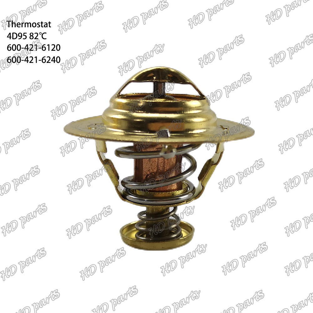 4D95 Thermostat 82℃ 600-421-6120 600-421-6240 For Komatsu Engine