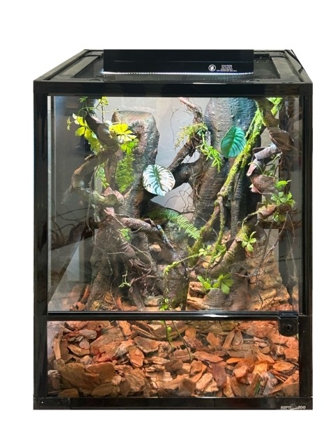 Natural Texture Reptile Cage Background Flameproof Customizable For Snack