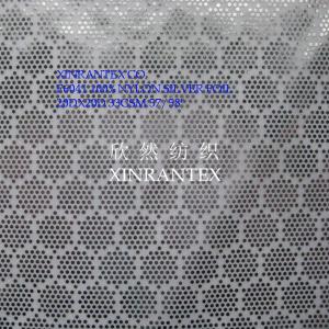 Quality F6041 summer sun-protective cloth fabric 100%nylon taffeta silver foil finishing wholesale