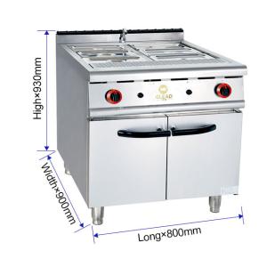Quality Power Supply LPG/NG 22 Commercial Kitchen Cooking Equipment for 100Kg Capacity wholesale