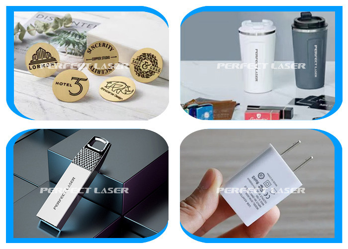 20W Mini Handheld Fiber Laser Marking Engraving Machine For Metal SS CS Iron Aluminum