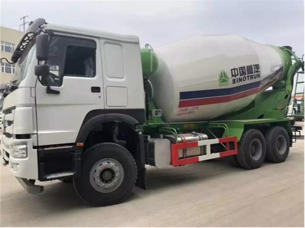 13870kg Curb Weight 6*4 Drive Form Concrete Cement Mixer Truck With 12.00R20