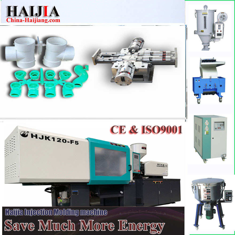 130mm Ejector Stroke Injection Molder 3.5*1.5*1.8m Machine Dimension