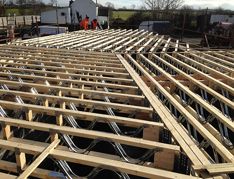 RoHs Certified Timber Joist Truss Lumber Floor Steel Roof Truss Galvanized Steel Channel