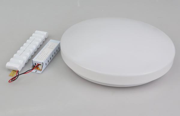 Residential Lighting Fixtures 18w LED Ceiling Light , Rechargeable Emergency