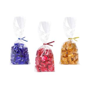 Quality Transparent Cellophane Gift Wrap Bags For Thanksgiving / Birthday Party wholesale