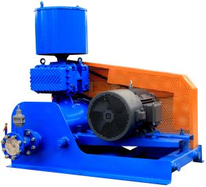 Quality 3 Lobe Biogas Industrial Blower Fans wholesale