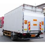 Double Cantilever Steel Tailgate Lift Black Color Voltage 24V 3KW