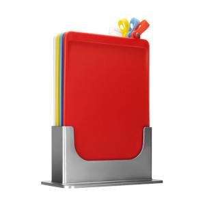 Quality 2kg Kitchen Meat Plastic Cutting Board 0.6cm Thickness Antibacterial wholesale