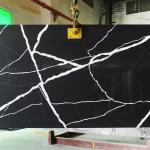 Solid Suface Cararra White Color for Countertop/Vanity Top/Island Top/Floor