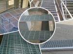 Light Weight 3D Steel Galvanised Grating Building Materials Platforms Raised