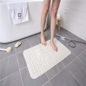 Quality White Waterproof PVC Cushioned Bathtub Mat Extra Long wholesale