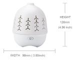 Modern Quiet Personal Mini 70mL Ceramic Aroma Diffuser