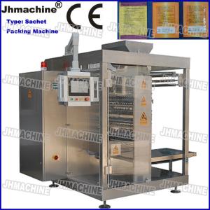 Quality Big Capacity Multy Lane Four side seal Sachet Packing machine for Granule wholesale