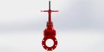UL FM Ductile Iron Handwheel / Cap Gate Valve ANSI B16.10 Face To Face