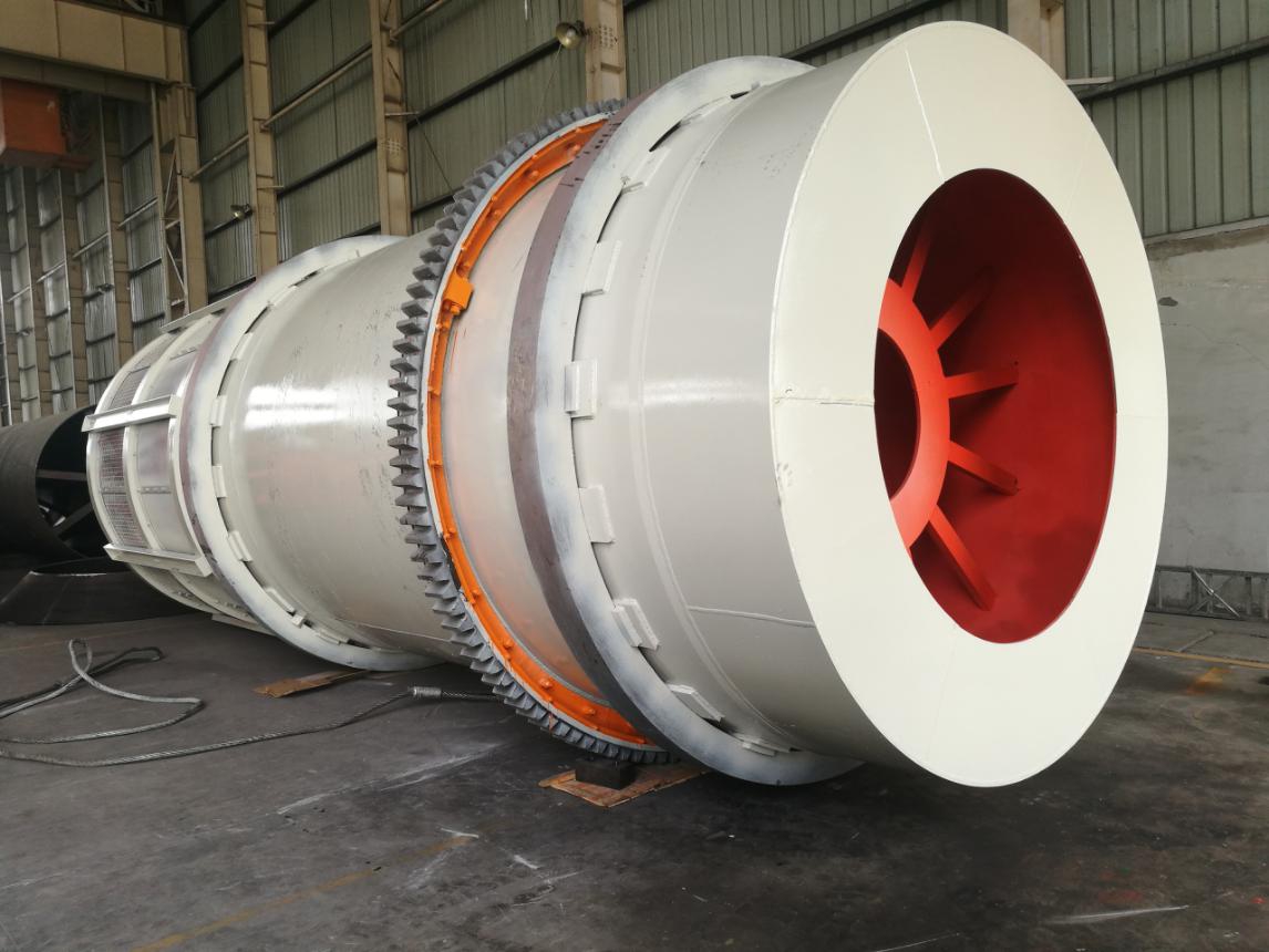 Rotary Drum Shaping Machine Ø1×15m3 Granulation Equipment