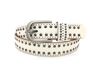 Quality Jeans Rivet Studded Cowhide Women's Fashion Leather Belts wholesale