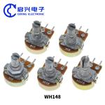 Taper Right Angle Rotary Potentiometer WH148 Linear Potentiometer B500K