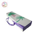 Luxury Hair Box Surface Printing Handling Embossing Glossy Lamination