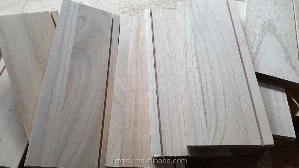 Custom Paulownia Drawer Board at Grade AB or ABC 2440x1220 or 1200x600 or Customized