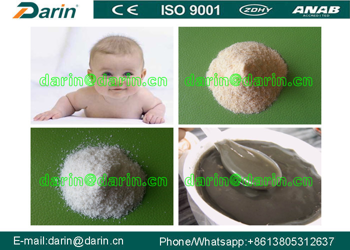Fully Automatic nutritional powder Food Extruder Machine , rice extruder machine