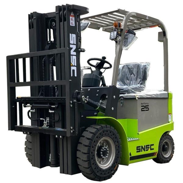 4 Wheel Electric Forklift Trucks 1.5ton 2ton 2.5ton 3ton 3.5tib Battery With