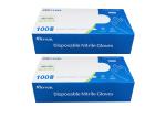 Smooth Flexible Operation Nitrile Disposable Medical Gloves