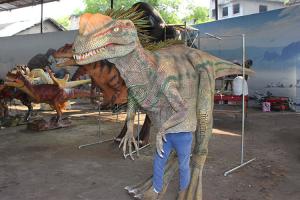Quality Attractive Realistic Dino Costume High Durability For Party Entertainment wholesale
