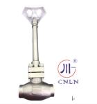 Liquid Ammonia SUS304 SUS316 Cryogenic Control Valve PN40 -196~+80℃