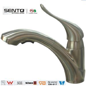 Quality Good quality pull out system single lever kitchen faucet mixer wholesale