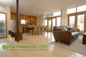Quality Natural Color Bamboo Flooring,Vertical-compressed Structure, General UV Varnish,4 sides micro bevel connection Coating wholesale