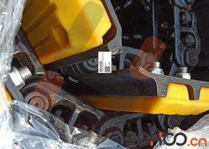 Quality Compact Excavator Yanmar VIO70 / VIO75 / VIO80 Track Group With Polyurethane Track Pad wholesale