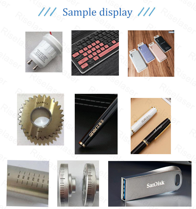 Portable 20w Fiber Laser Engraving Machine Stainless Steel Laser Marking Machine