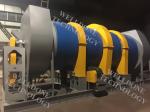 Leaves Rotary Kiln Dryer 120 - 500℃ Drying Temperature Explosion Resistance