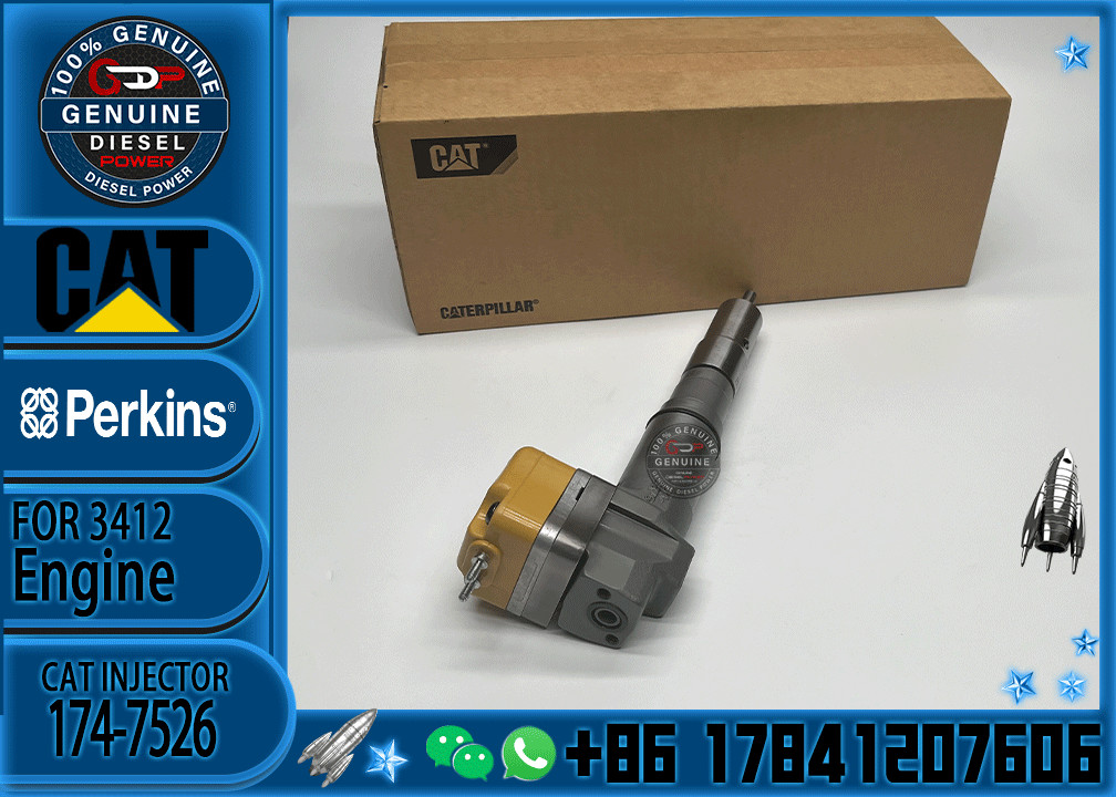 Excavator parts Engine 3408 3412 Fule Injetor 232-1173 232-1183 232-1168 174-7528 174-7526