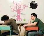 Nontoxic Personalised Pink Tree PVC Wall Sticker B127