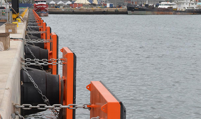 Marine Infrastructure Protection Cone Rubber Fenders Trelleborg Spc Super 500mm