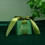 Wedding Desktop Cardboard Gift Packaging Boxes For Chocolate 6x6x6cm