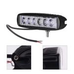 Waterproof IP67 6.2inch 18W Marine Flood Light