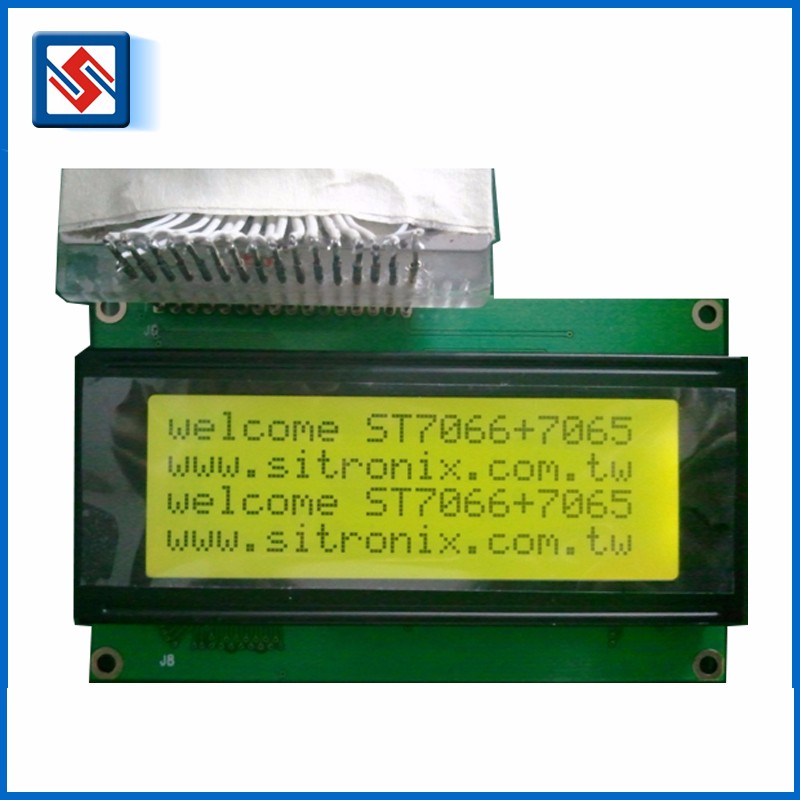128x64 Dot Matrix COG LCD Module Customized Chip On Glass Display