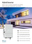 Three Phase Grid Type Deye Hybrid Inverter 5KW 8KW Single Phase SUN-5K-SG03LP1