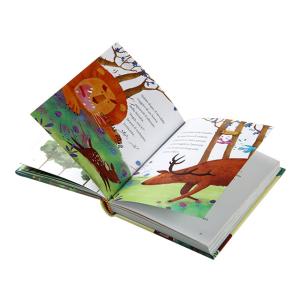 Quality Hardcover A4 Gloss Varnishing Story Book Printing for kids wholesale