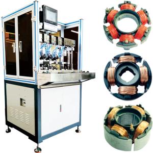 Quality 3.5KW Rated Power Cooling Fans Dc Brushless Motors Magneto Stators Micro-Motor Automatic Winding Machine wholesale