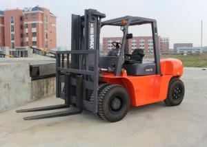 Quality 7 Tons Diesel Industrial Forklift Truck With 197MM Free Lift Height wholesale