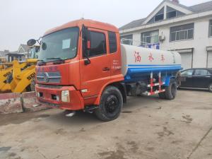 Quality Used 10tons Dongfeng Tianjin Water Tanker Truck in Excellent Working Condition with Reasonable Price, Secondhand Street Sprinkler Is on Sale. wholesale
