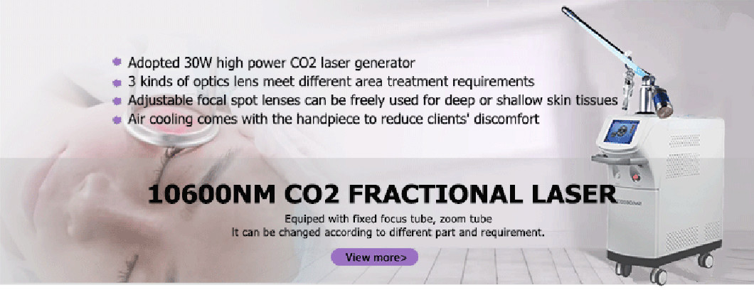 China factory direct sales carbon dioxide skin resurfacing fractional laser for stretch marks